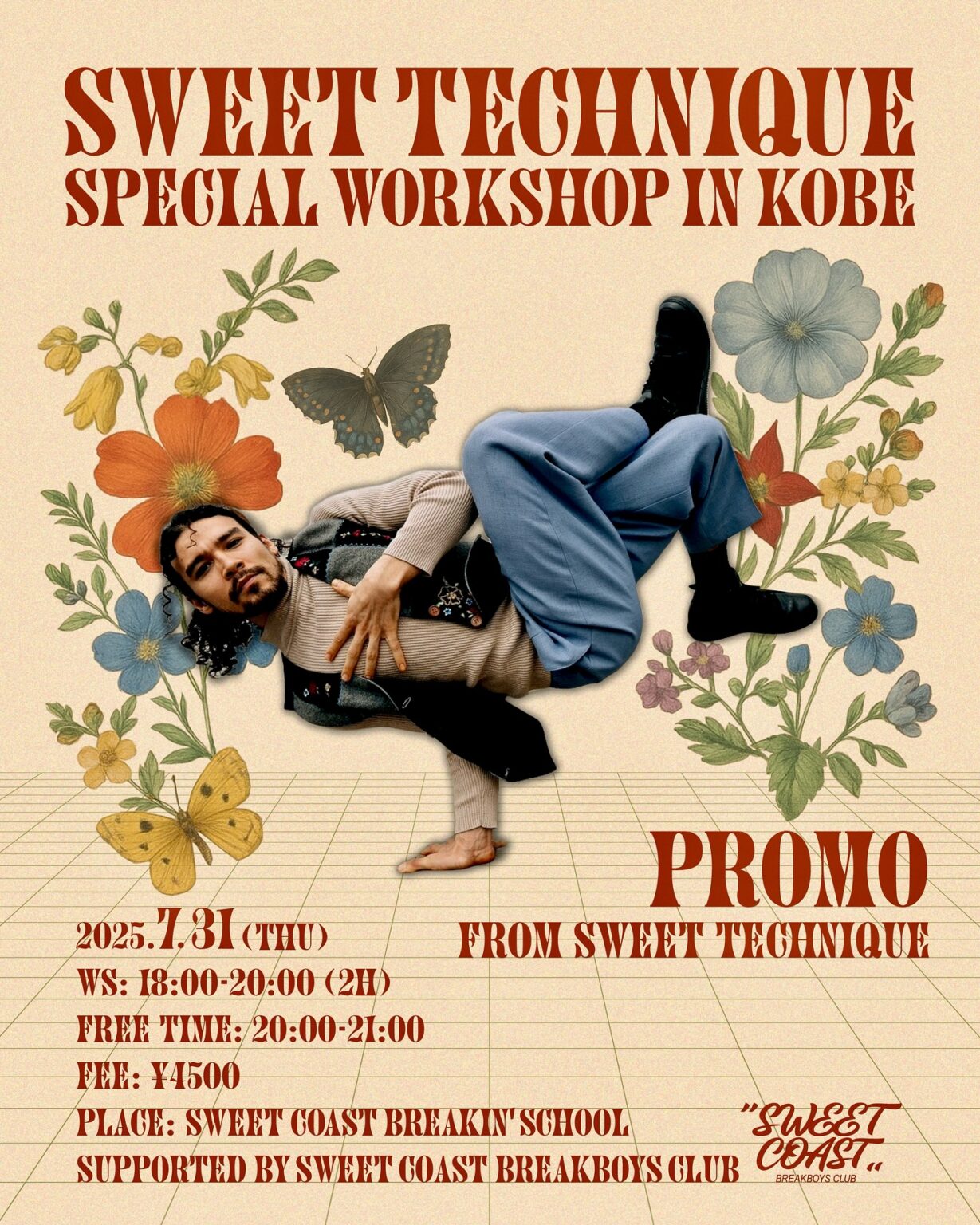 Sweet Technique Special WorkShop in Kobe