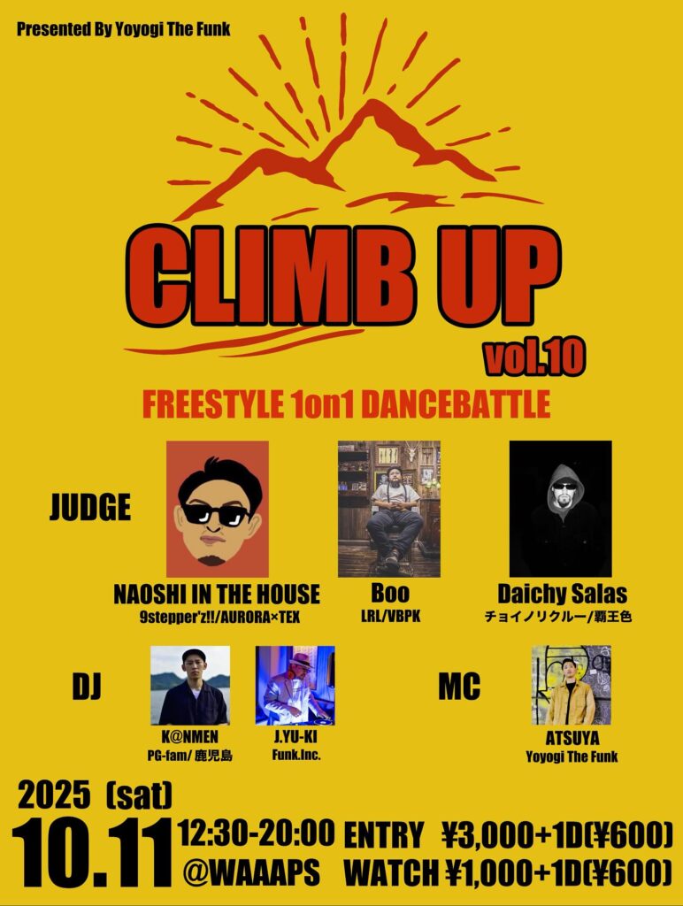 CLIMB UP vol.10