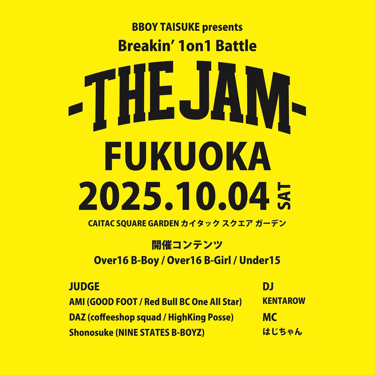 THE JAM in FUKUOKA