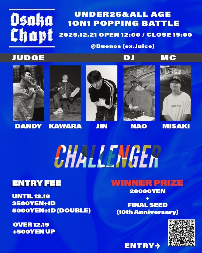 CHALLENGER OSAKA CHAPT