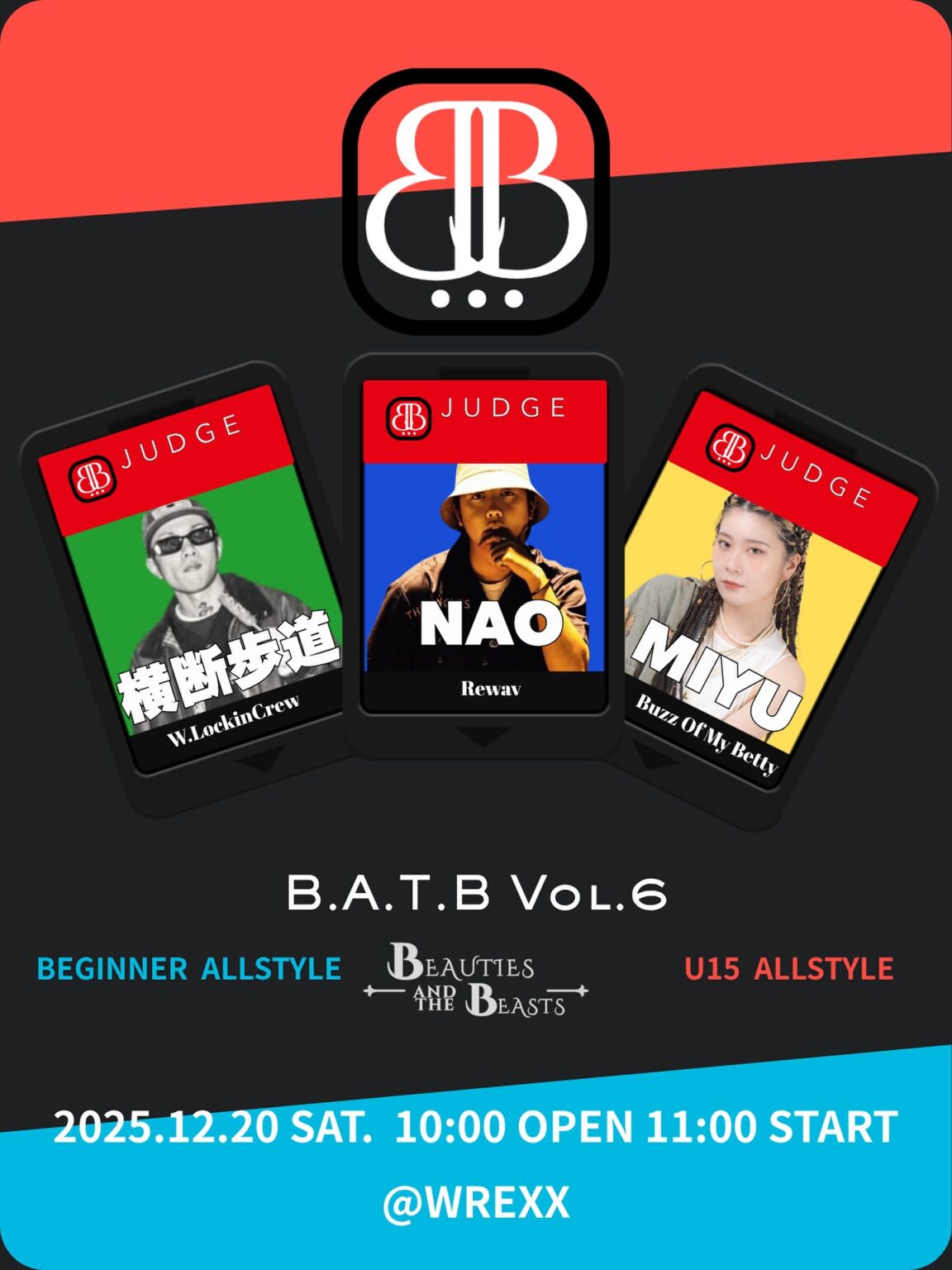 B.A.T.B Vol.6 Beauties and the Beasts Dance Battle