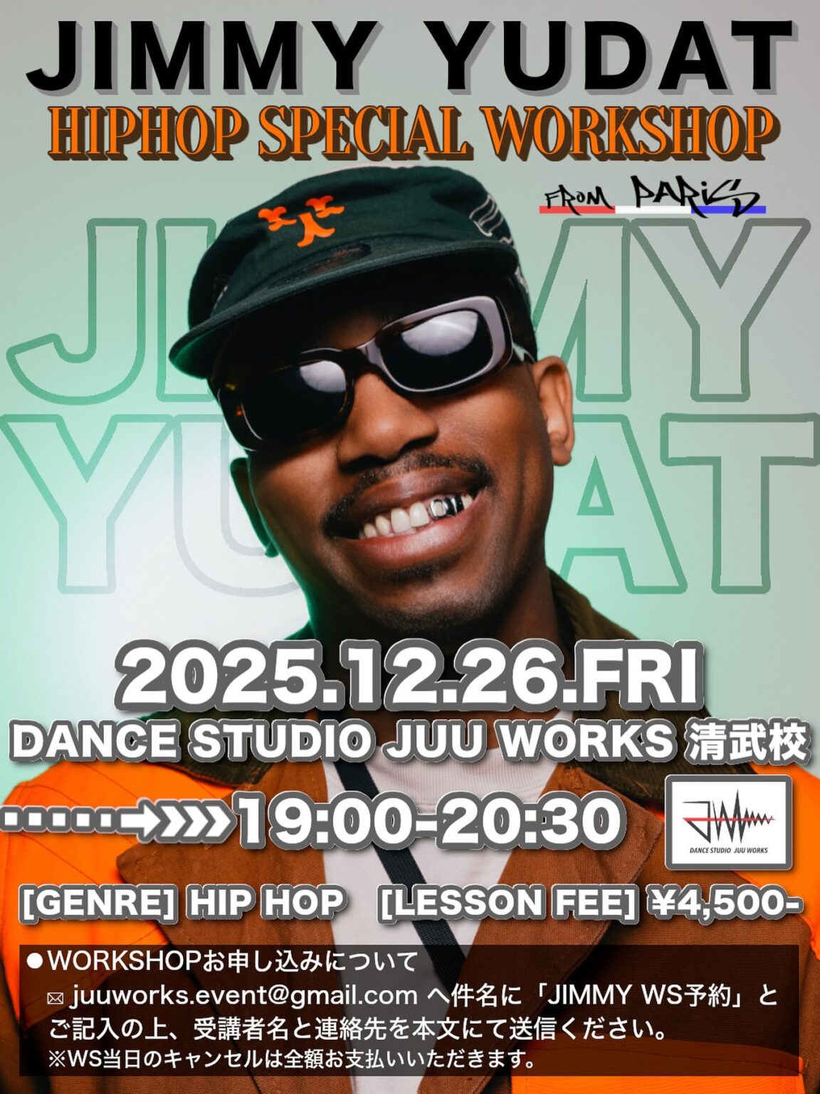 JIMMY YUDAT Hiphop Special Workshop