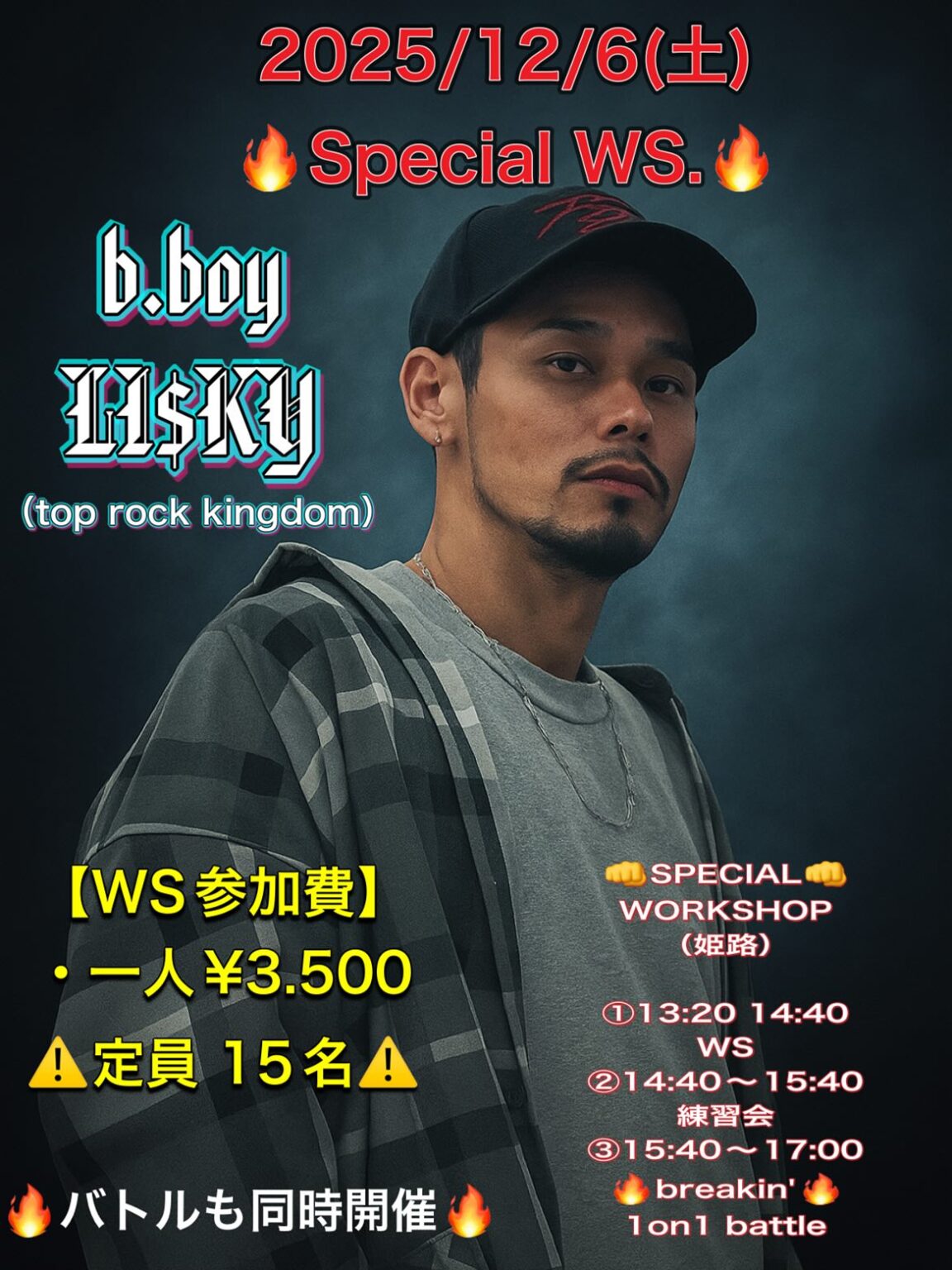 b-boy.Li$KY Special Workshop