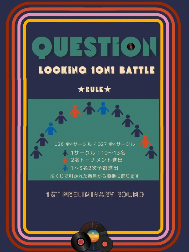 LOCKING 1on1 battle『？ -question- 』