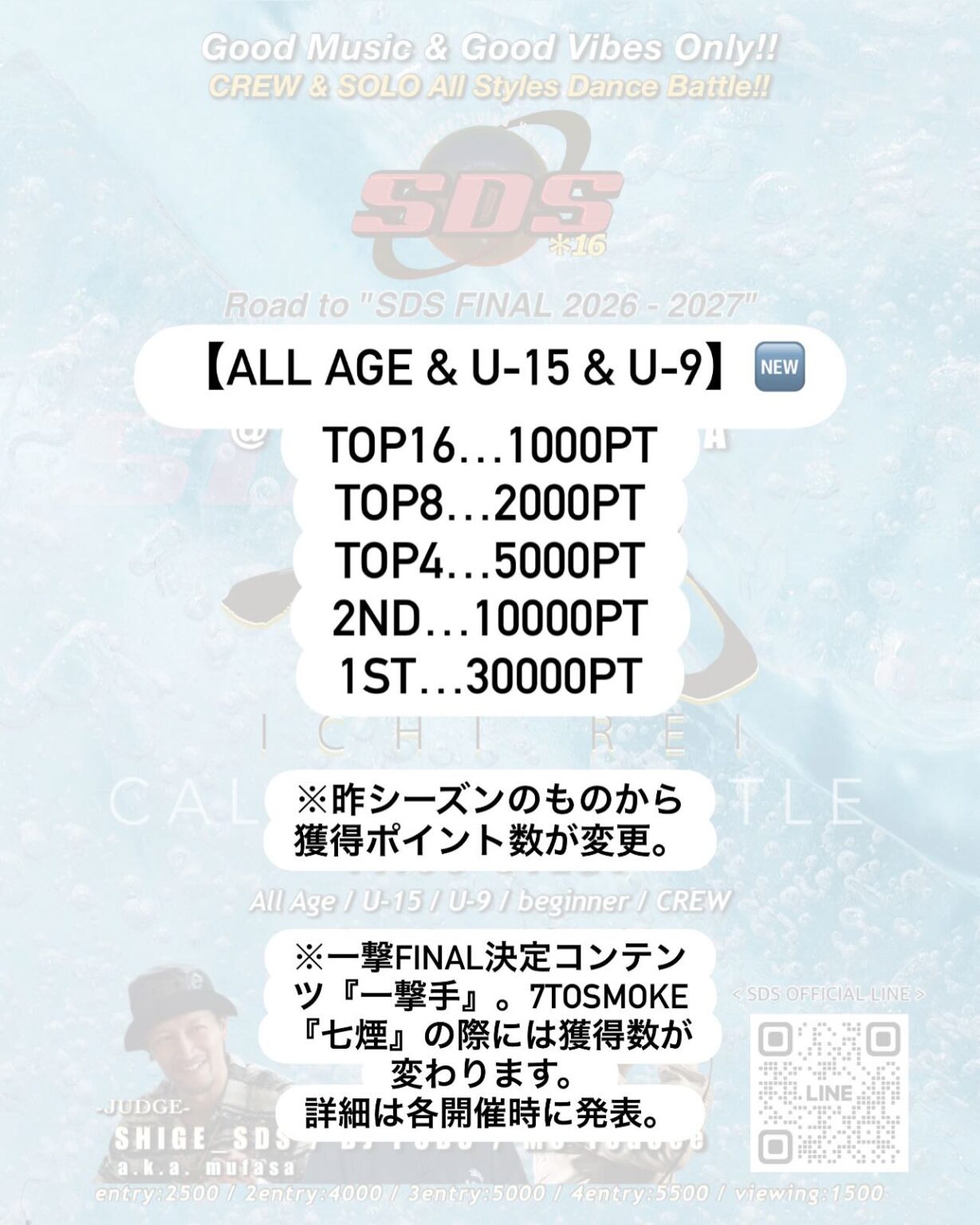 Road to SDS＊16 FINAL『一礼 -ICHI REI』