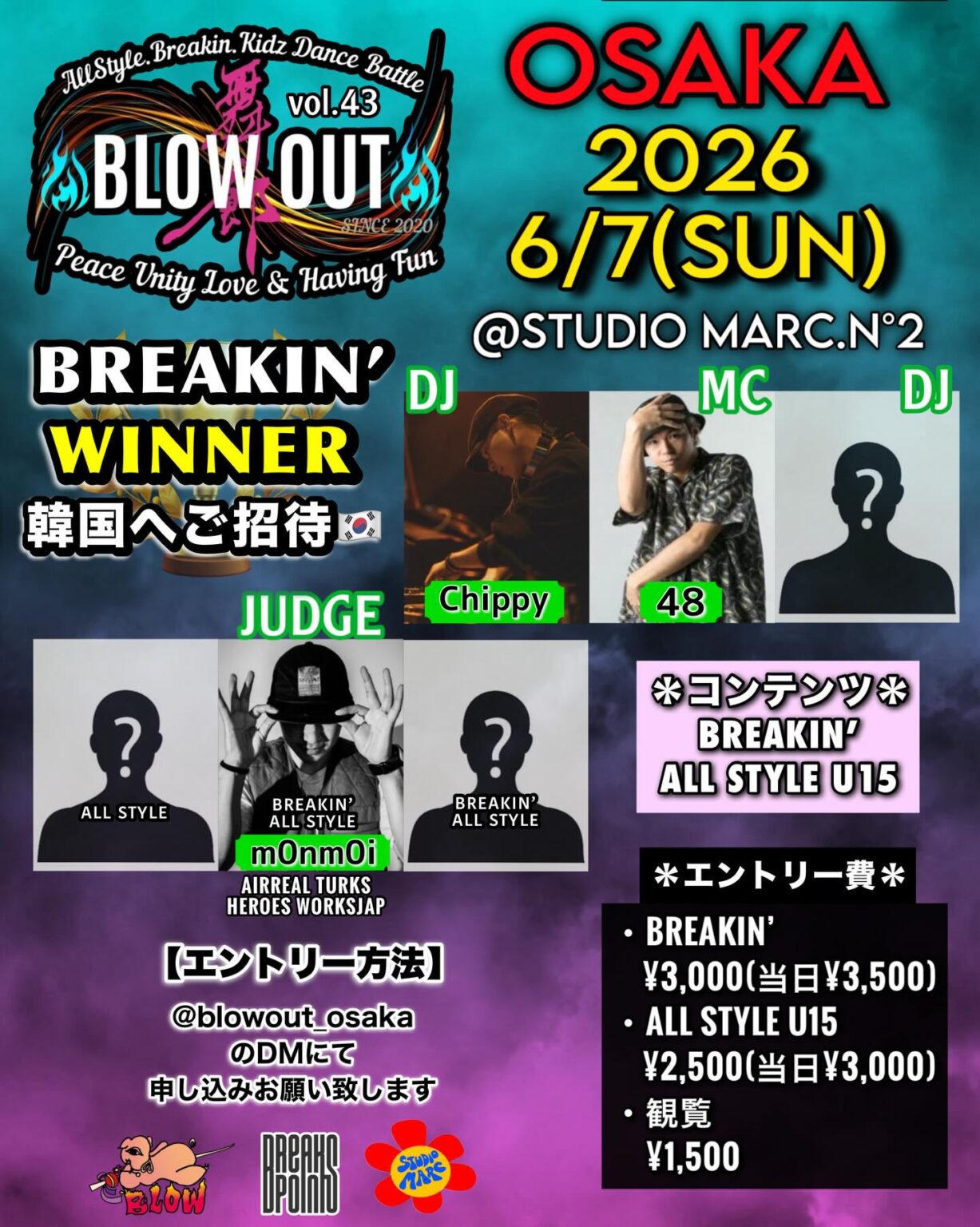 BLOW OUT OSAKA vol.43