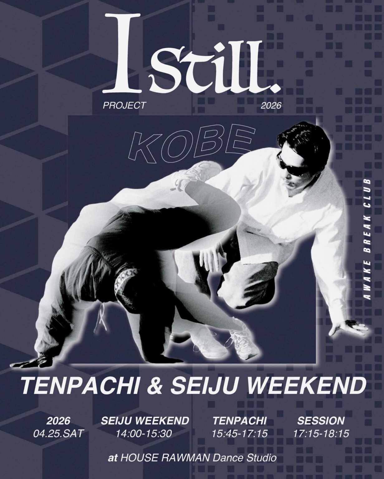 Istill TENPACHI & SEIJU WEEKEND workshop in Kobe