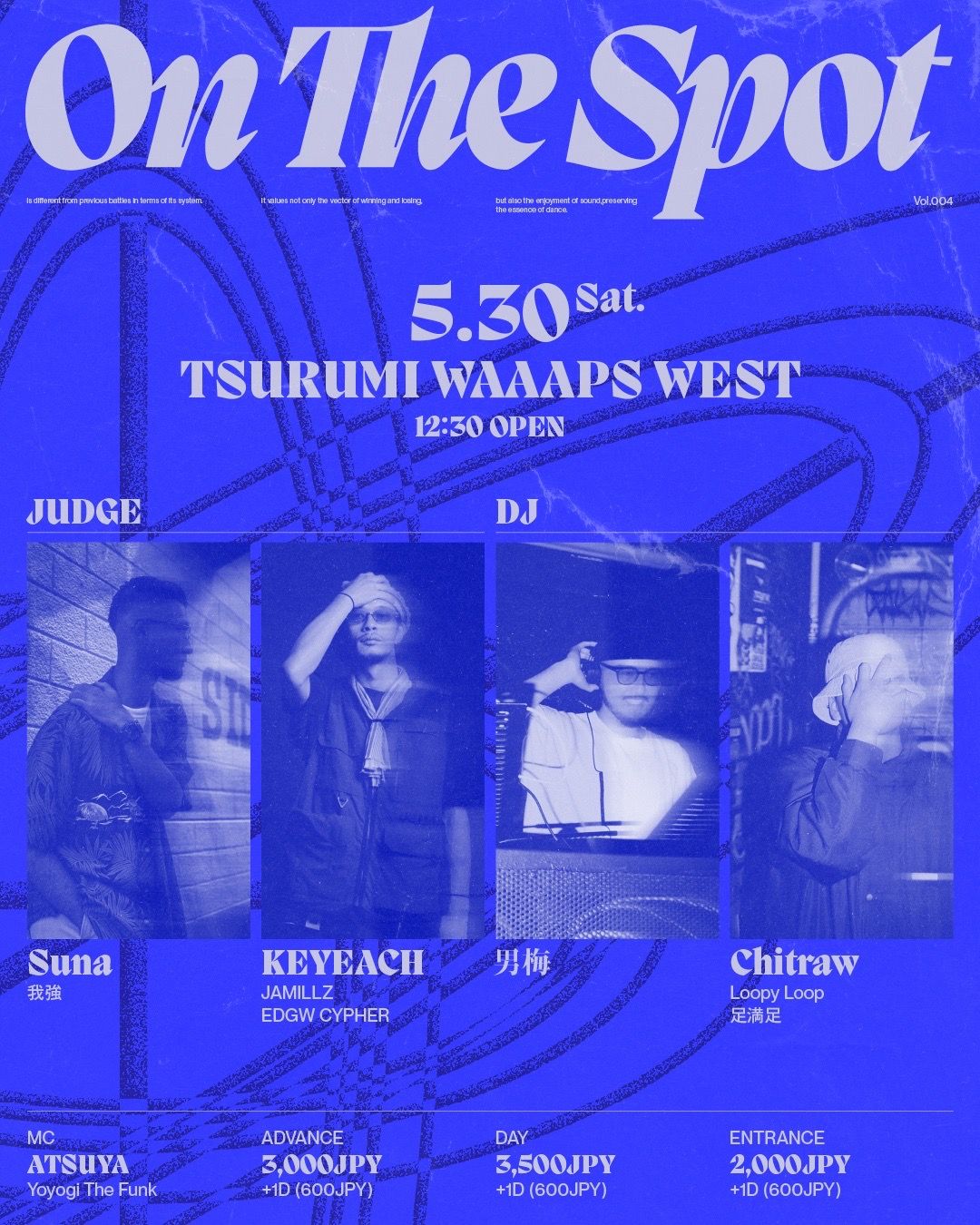 On the spot vol.4 〜Pick your DJ's〜