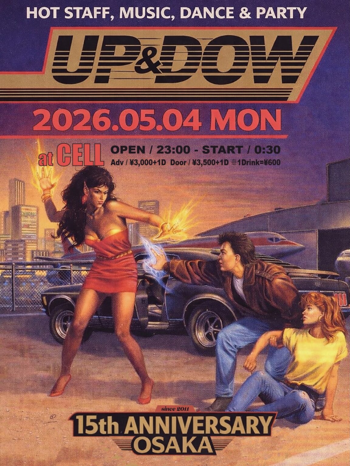 UP&DOWN OSAKA JAPAN 15th ANNIVERSARY