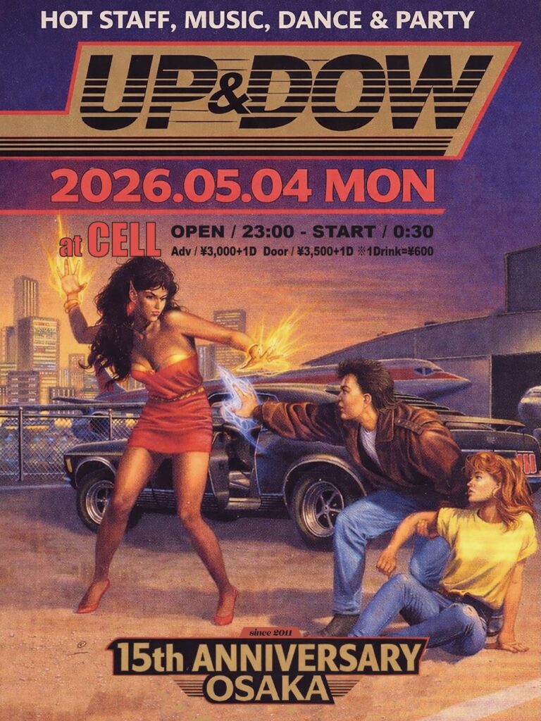 UP&DOWN OSAKA JAPAN 15th ANNIVERSARY