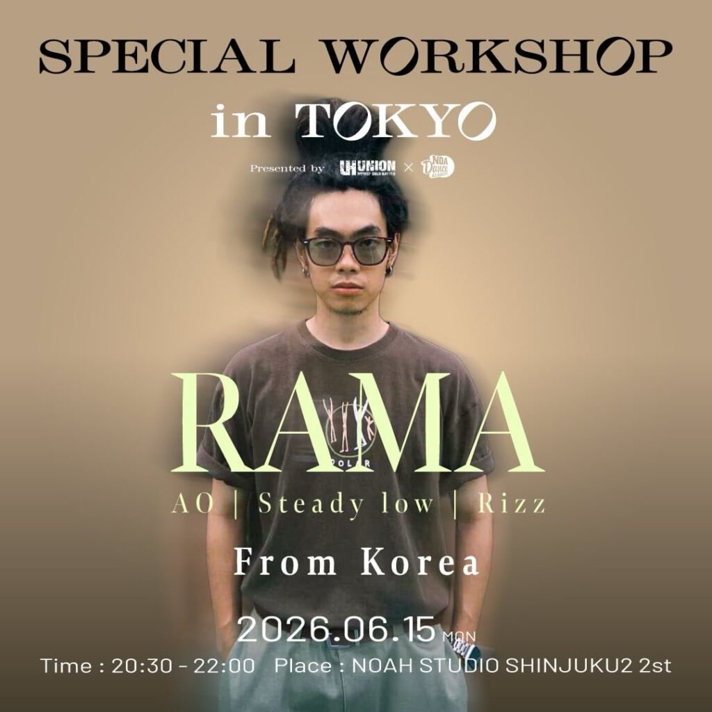 RAMA SPECIAL WORKSHOP in TOKYO