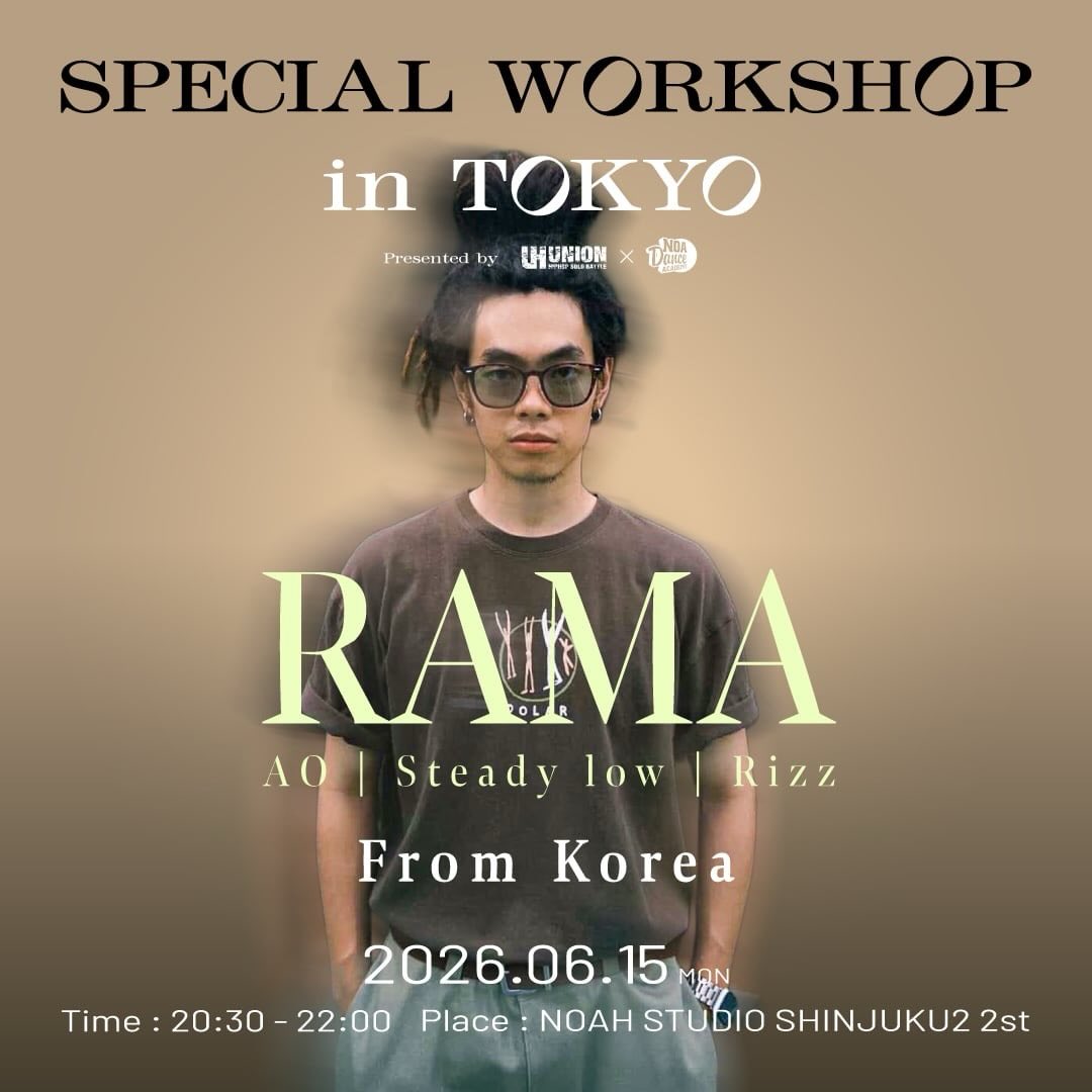 RAMA SPECIAL WORKSHOP in TOKYO