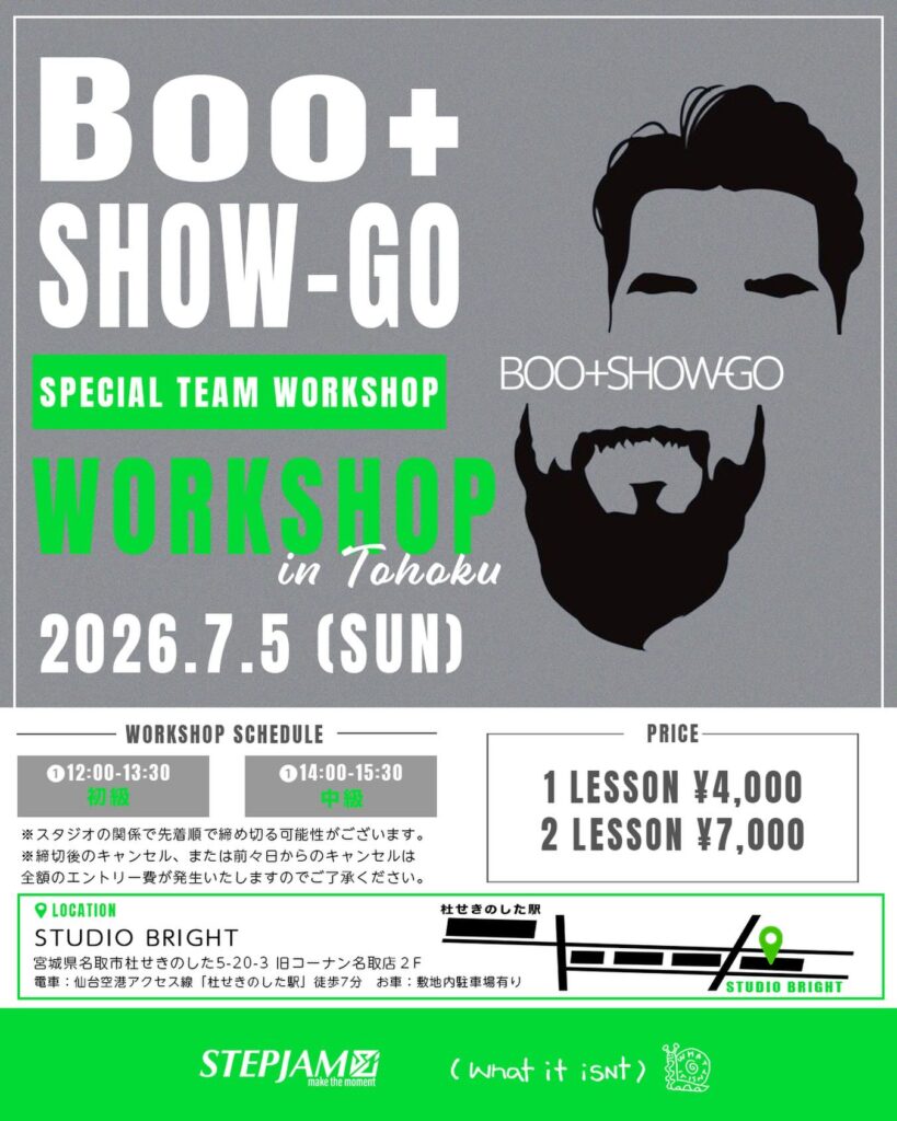 Boo + SHOW-GO