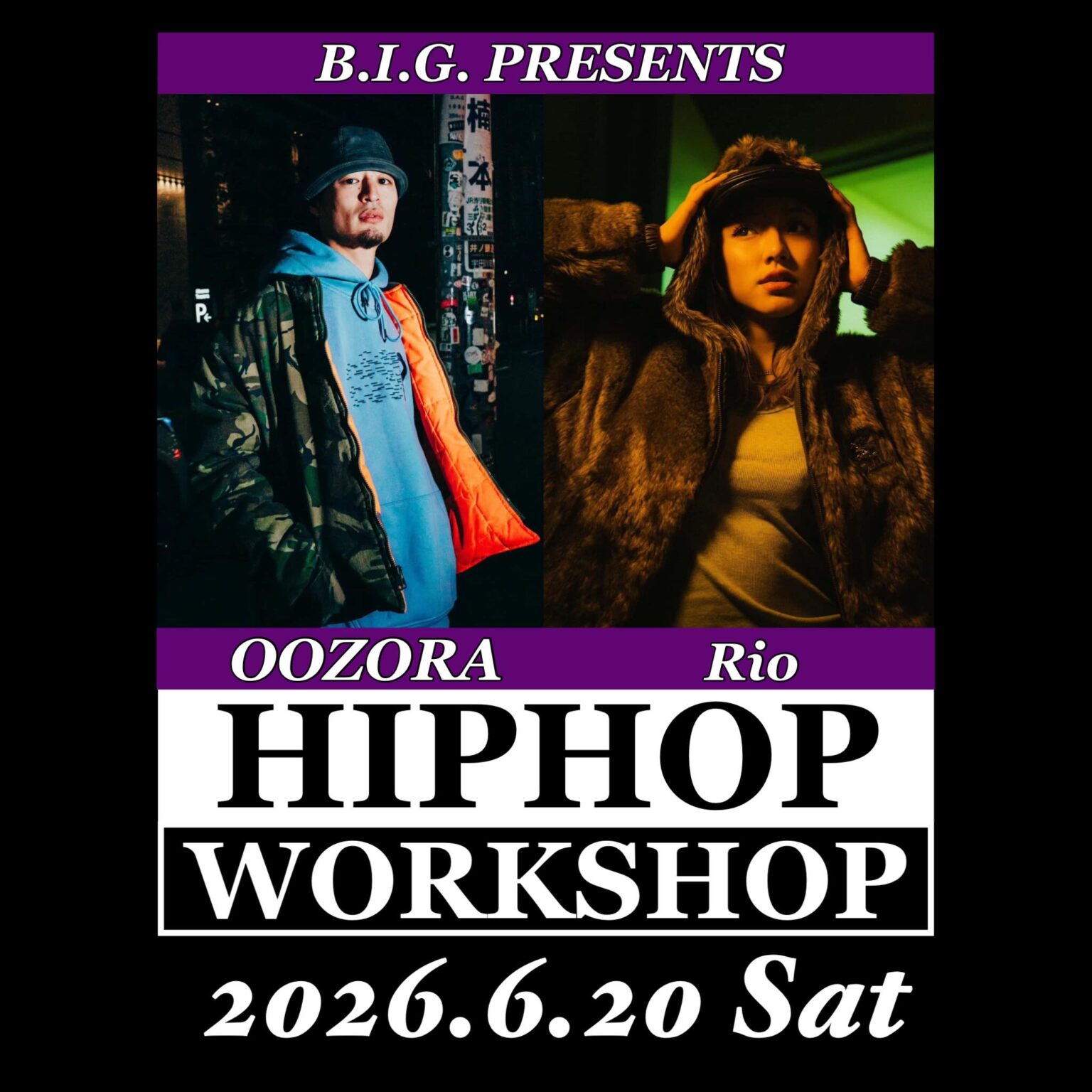 Rio & OOZORA Special Workshop