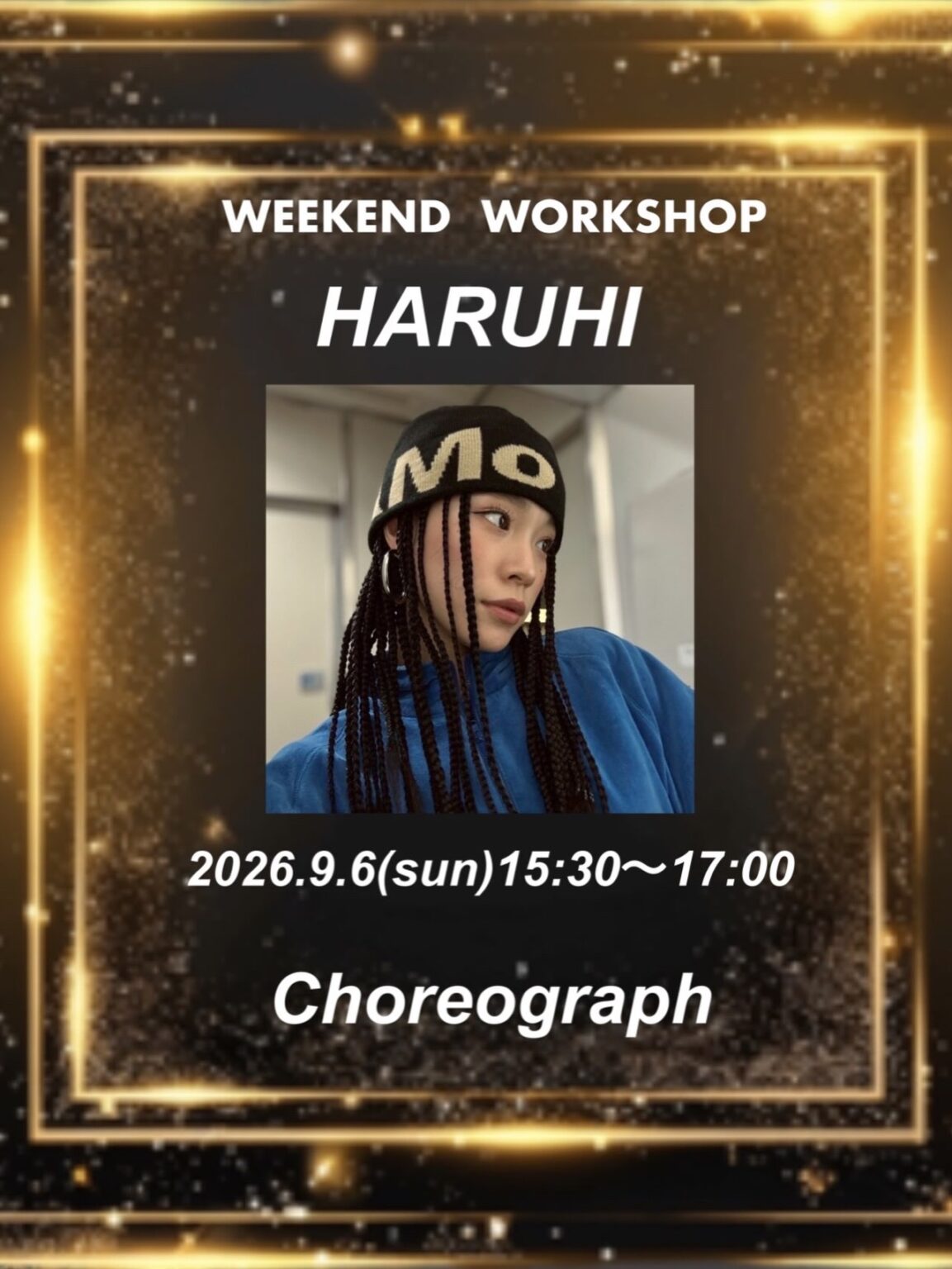 BOOM WEEKEND WORKSHOP HARUHI